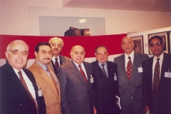 36-B-A-stand-at-Palerma-book-conferensstanding-with-Egyption-writers-Egyption-Ambassador-to-Rome1999